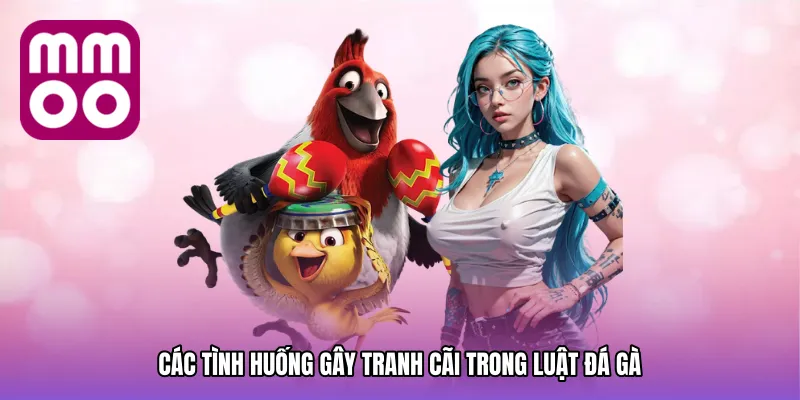 Các Tình Huống Gây Tranh Cãi Trong Luật đá gà