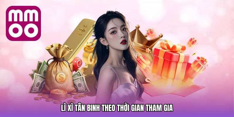 Lì xì tân binh theo thời gian tham gia